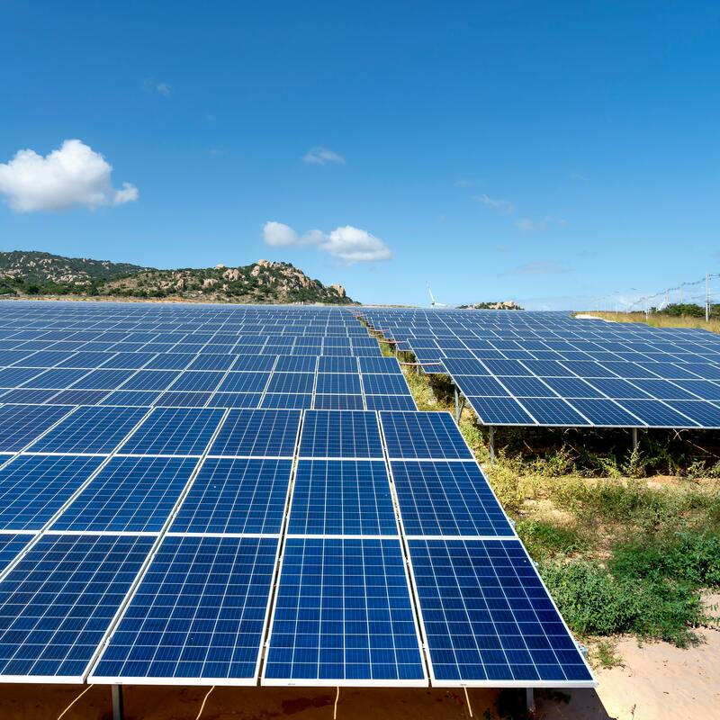 Expert team installing solar backup systems on a rooftop, promoting energy independence and efficiency.